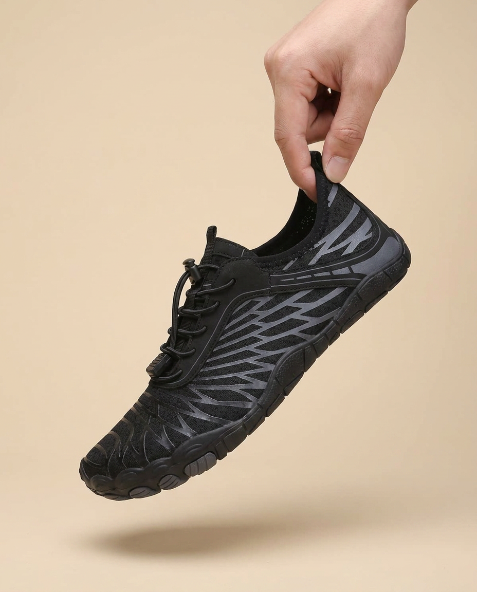 Trael Barefoot — ultra-légère, tenue à deux doigts