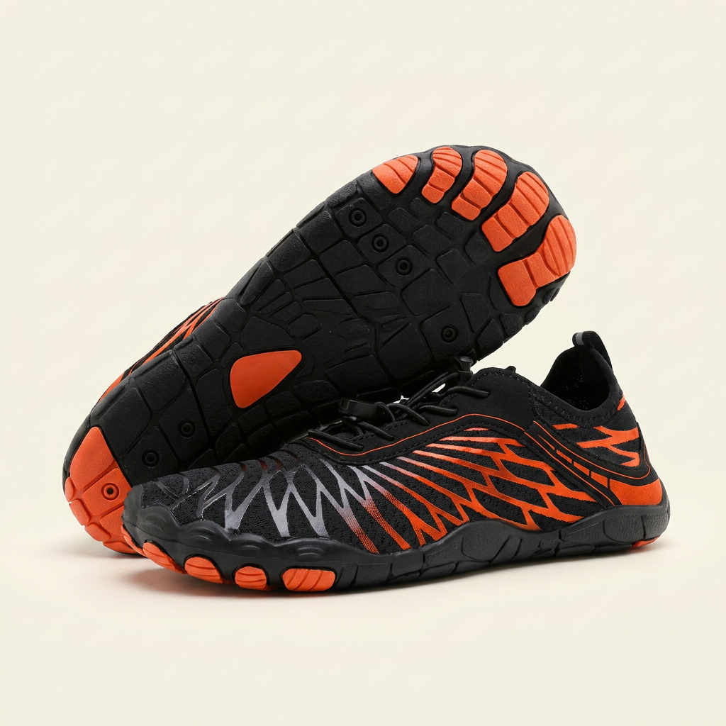 Trael Noir/Orange — packshot studio