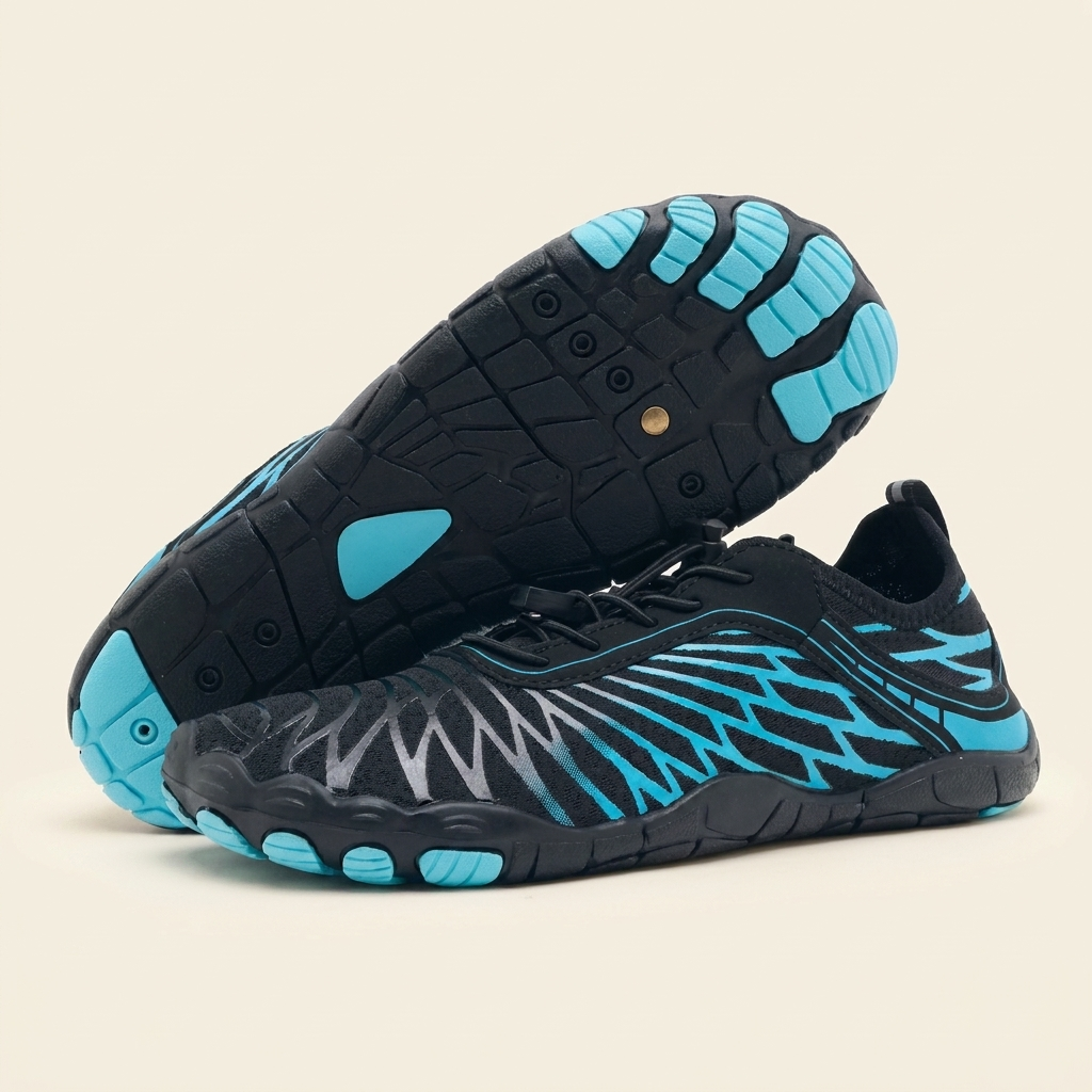 Trael Noir/Turquoise — packshot studio